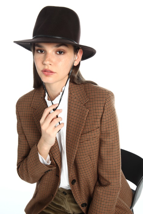Fedora in feltro di lana - Fashion Market