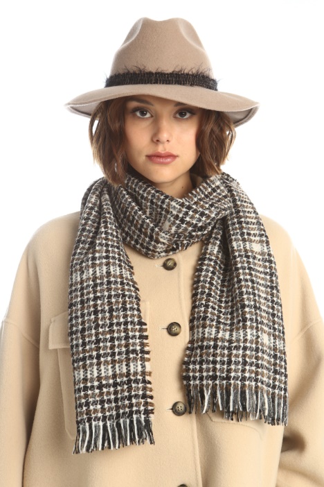Fedora con nastro a contrasto - Fashion Market