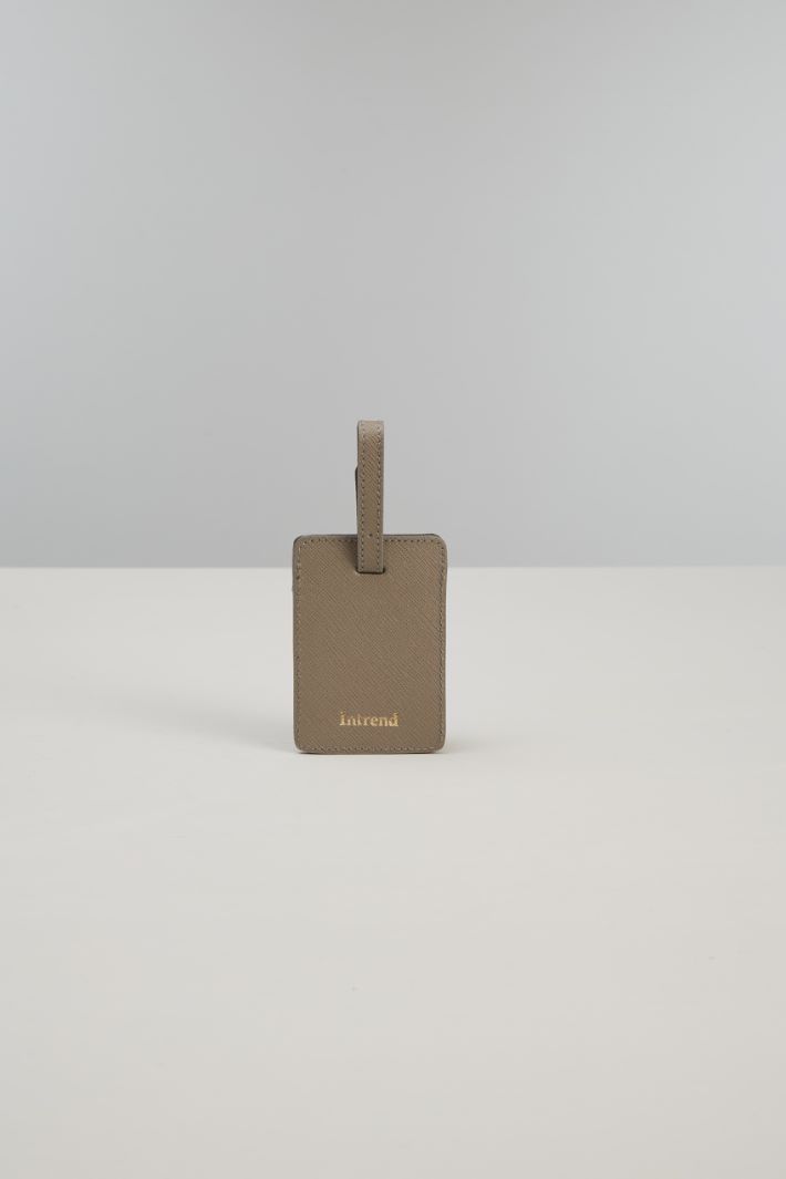 Porta etichette per valigia - TORTORA - Fashion Market