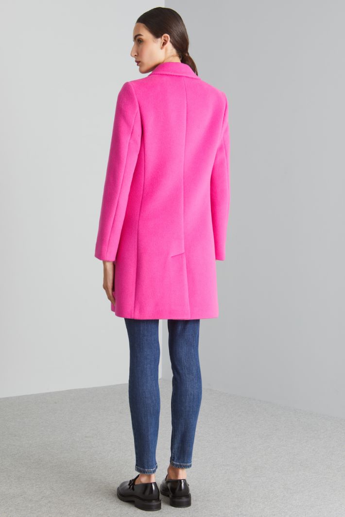 Cappotto svasato - FUXIA - Fashion Market - 4