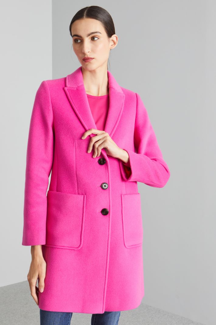 Cappotto svasato - FUXIA - Fashion Market - 2