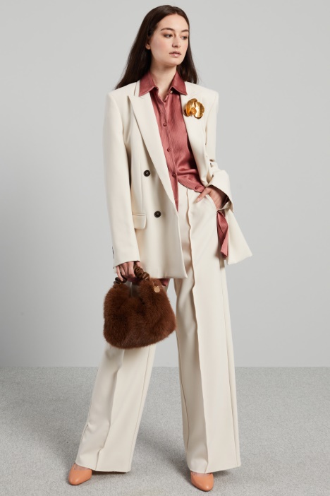 Blazer in tela di viscosa - Fashion Market