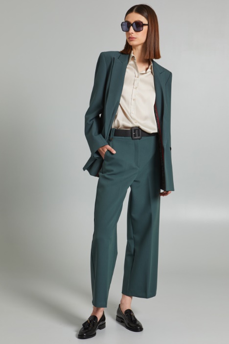 Blazer in tela di viscosa - Fashion Market