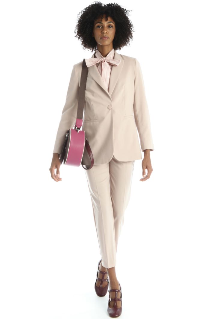 Blazer in tela di lana - ROSA PASTELLO - Fashion Market - 4
