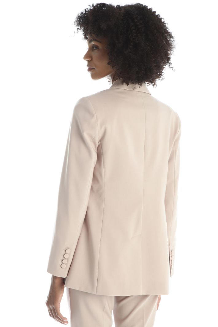 Blazer in tela di lana - ROSA PASTELLO - Fashion Market - 3