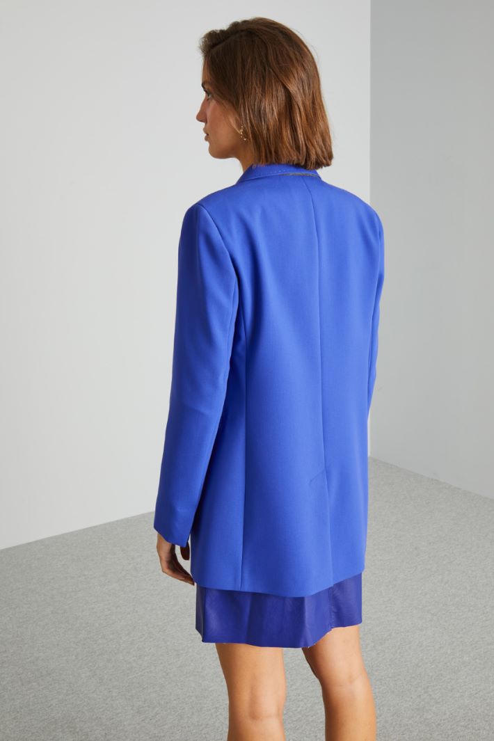 Blazer con spalline semirigide - BLUETTE - Fashion Market - 4