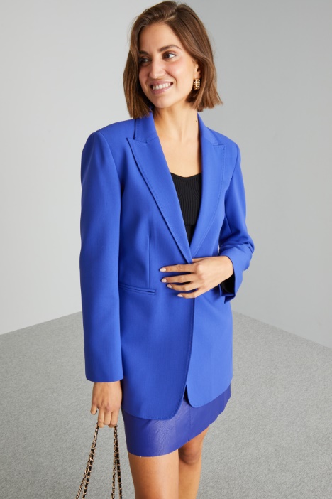 Blazer con spalline semirigide - Fashion Market