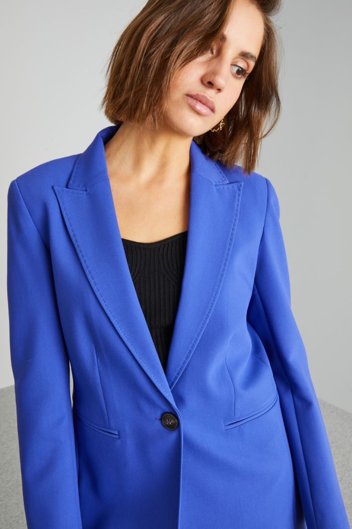 Blazer con spalline semirigide - BLUETTE - Fashion Market - 3