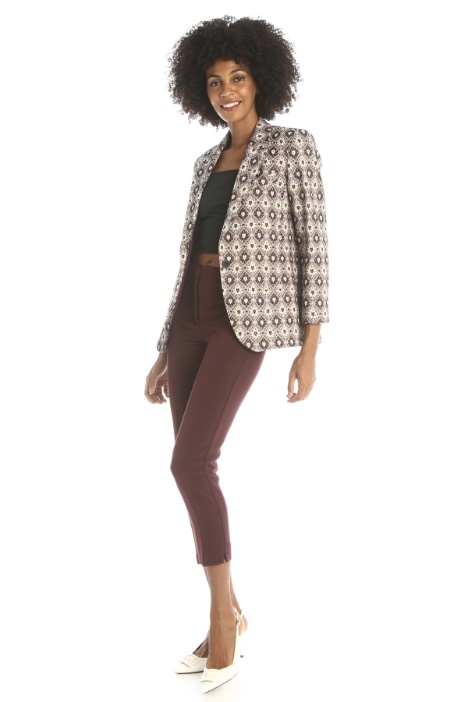 Blazer in jacquard lamè - Fashion Market