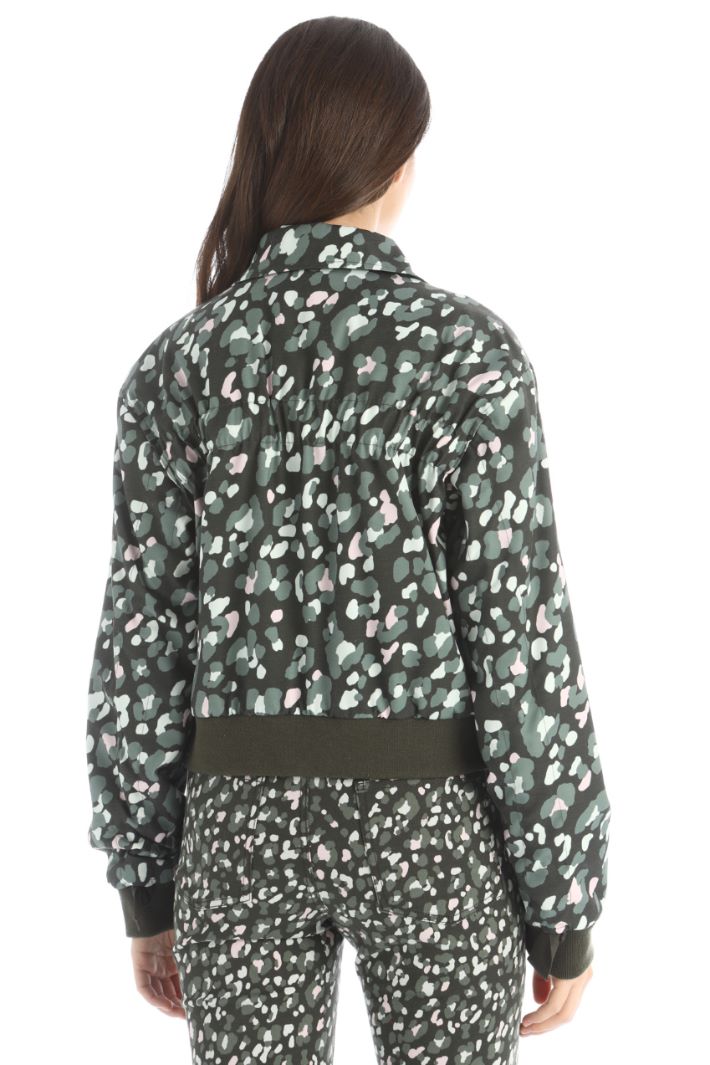 Giacca in twill di cotone - VERDE - Fashion Market - 2