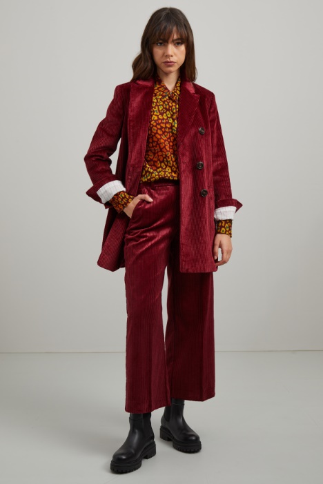 Cappotto in velluto - Fashion Market