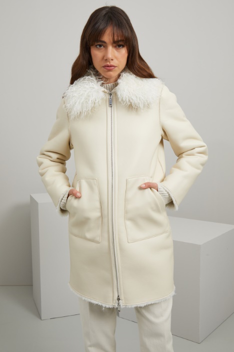 Giaccone in similpelle - Fashion Market