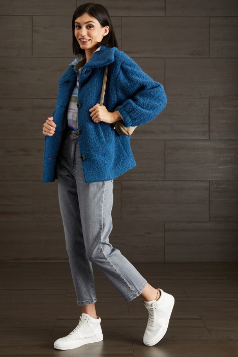 Giacca in lana bouclè - Fashion Market