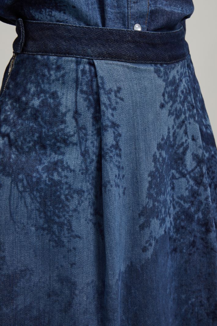 Gonna in denim - BLU DENIM - Fashion Market - 3