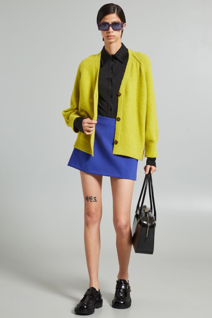 Minigonna in tela doppia - BLUETTE - Fashion Market
