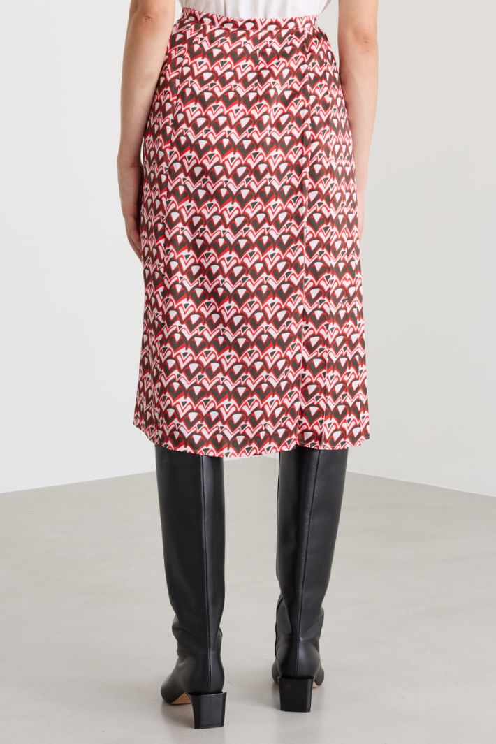 Gonna a portafoglio - ROSSO - Fashion Market - 4