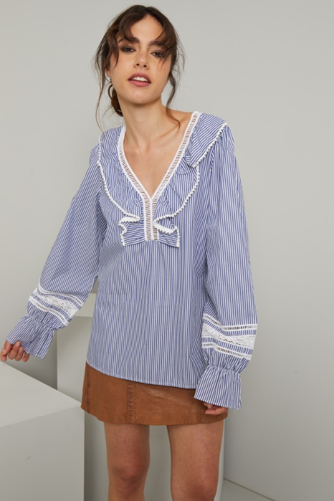 Casacca in popeline - Fashion Market