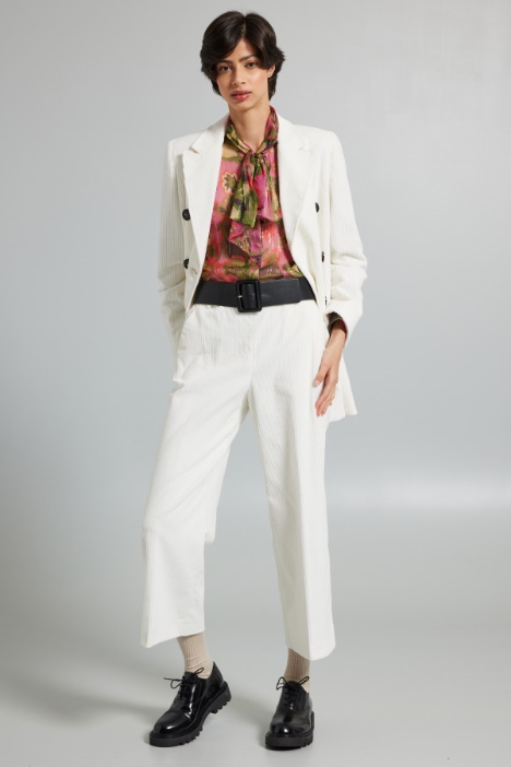 Camicia in creponne lamè - Fashion Market