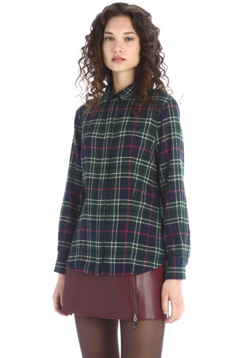 Camicia in lana e viscosa - Fashion Market