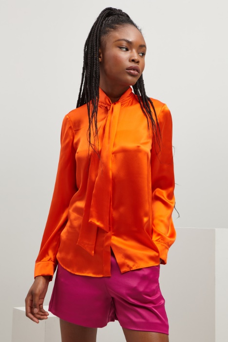 Camicia in pura seta - Fashion Market