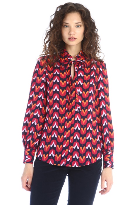 Blusa stampata allover - Fashion Market