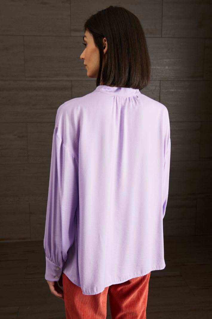 Blusa in viscosa - LILLA - Fashion Market - 4