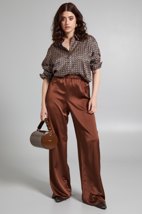 Pantaloni con elastico in vita - Fashion Market