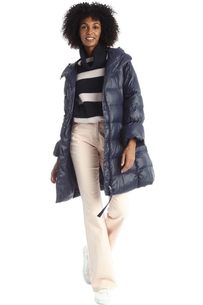 Pantaloni in drill di cotone - ROSA CHIARO - Fashion Market