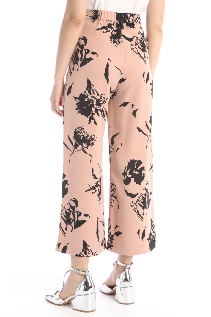 Pantaloni in enver satin - ROSA ANTICO - Fashion Market - 2