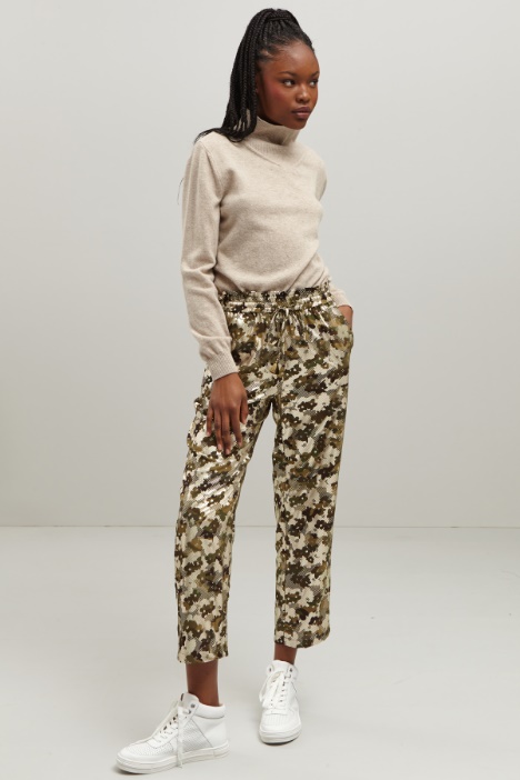 Jogger in georgette - Fashion Market