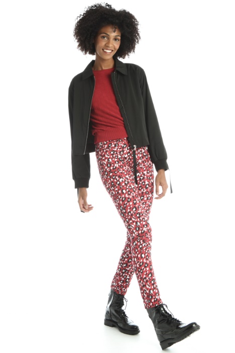 Pantaloni skinny in drill  - Fashion Market