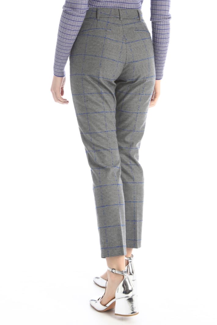 Pantaloni di flanella - GRIGIO BLU - Fashion Market - 4