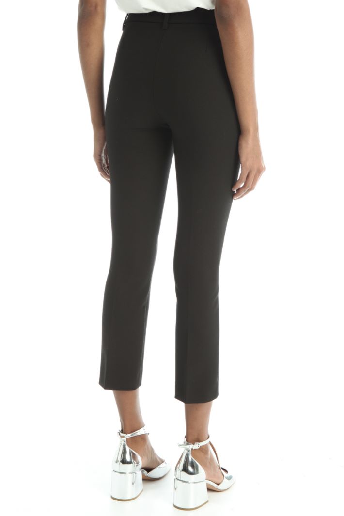Pantaloni a sigaretta - NERO - Fashion Market - 2