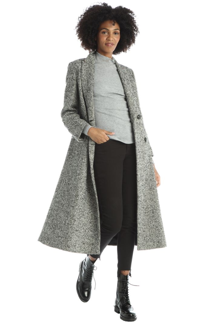Pantaloni skinny in drill - NERO - Fashion Market
