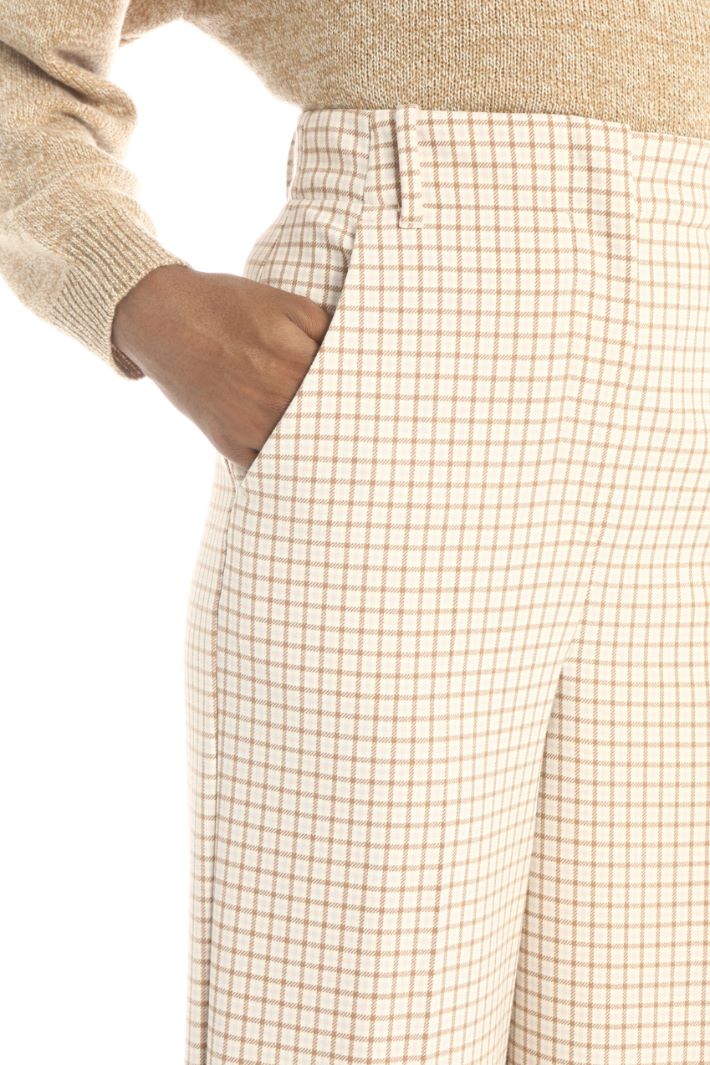Pantaloni cropped - CAMMELLO ROSA - Fashion Market - 3
