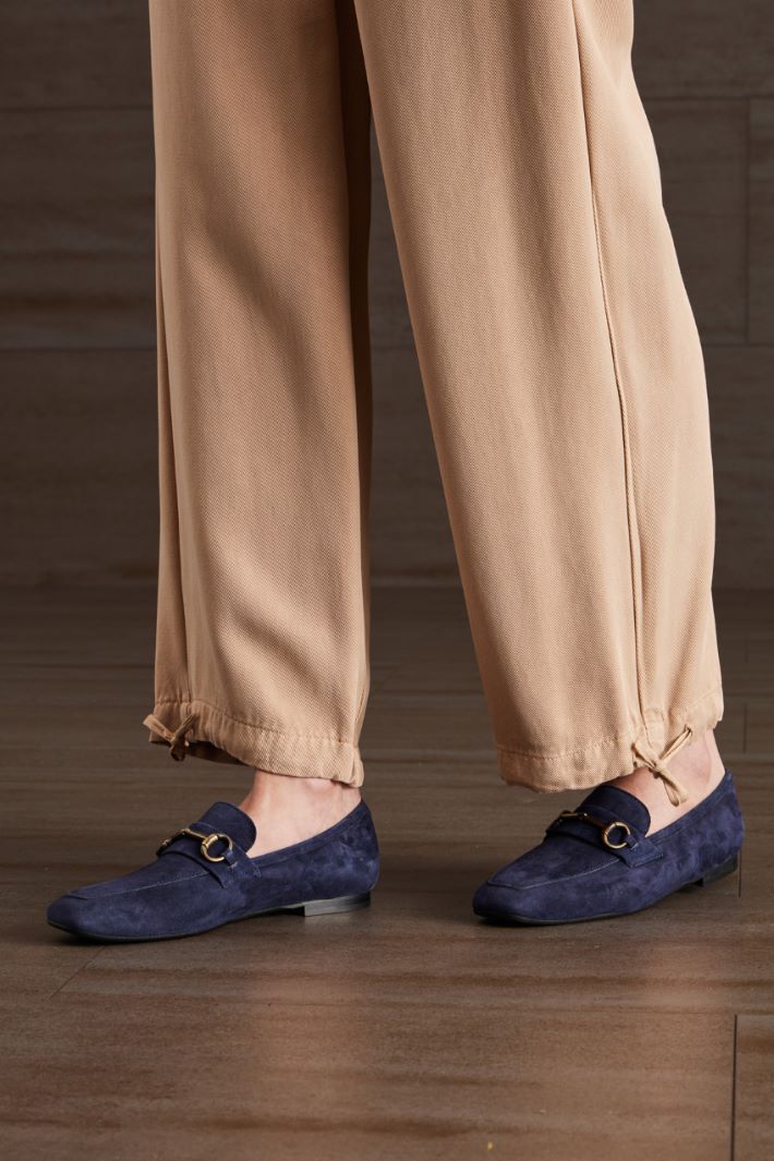 Pantaloni con coulisse  - NOCCIOLA - Fashion Market - 3