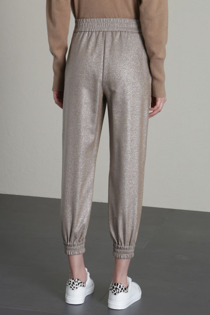 Joggers lamè - PLATINO - Fashion Market - 2
