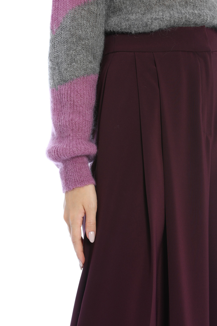 Pantaloni cropped ampi - VINACCIA - Fashion Market - 3