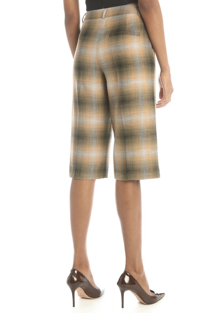 Pantaloni cropped - CAMMELLO VERDE - Fashion Market - 2
