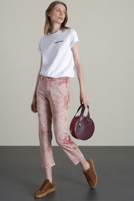 Pantaloni in tela di cotone - Fashion Market
