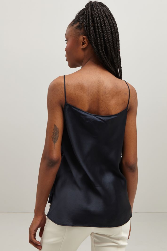 Top in raso - BLU NOTTE - Fashion Market - 3