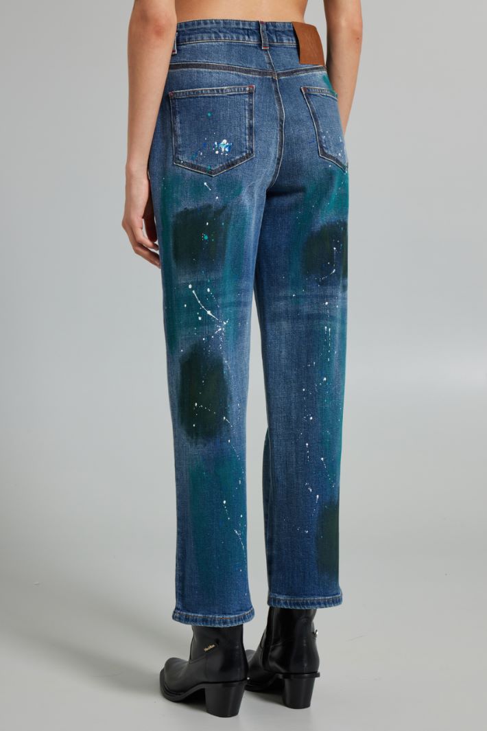 Jeans dipinti  - BLU DENIM - Fashion Market - 4