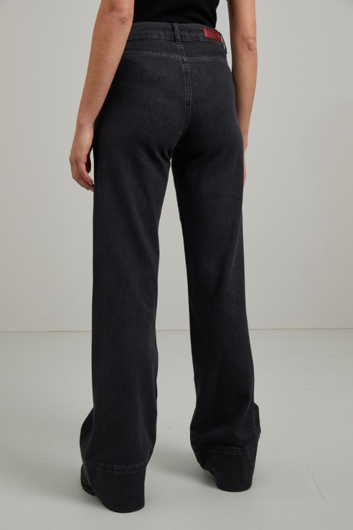 Jeans dritti - ANTRACITE - Fashion Market - 4