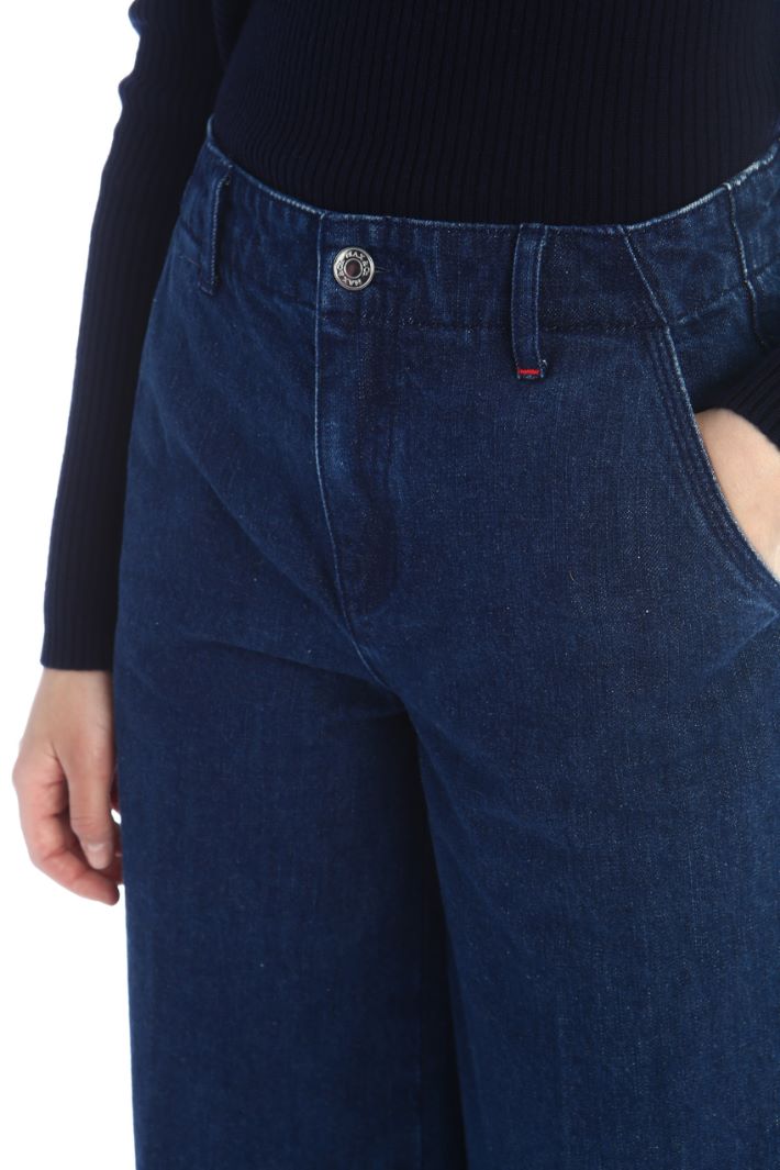 Jeans cropped - BLU DENIM - Fashion Market - 3
