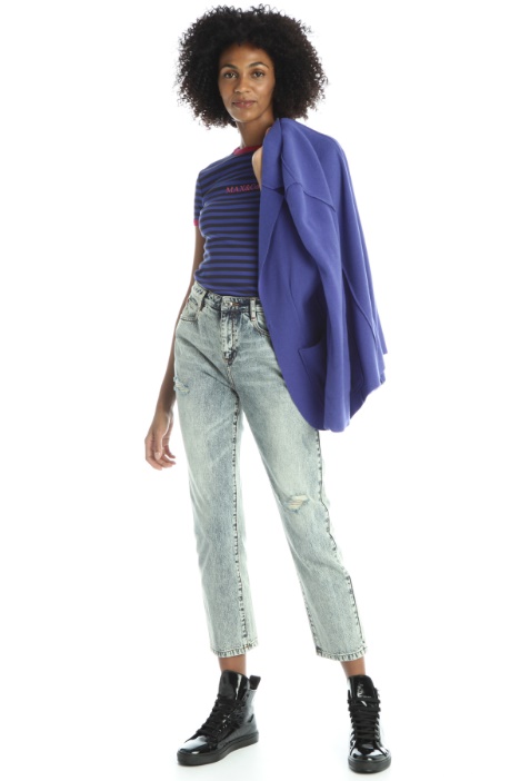 Jeans in denim di cotone - Fashion Market