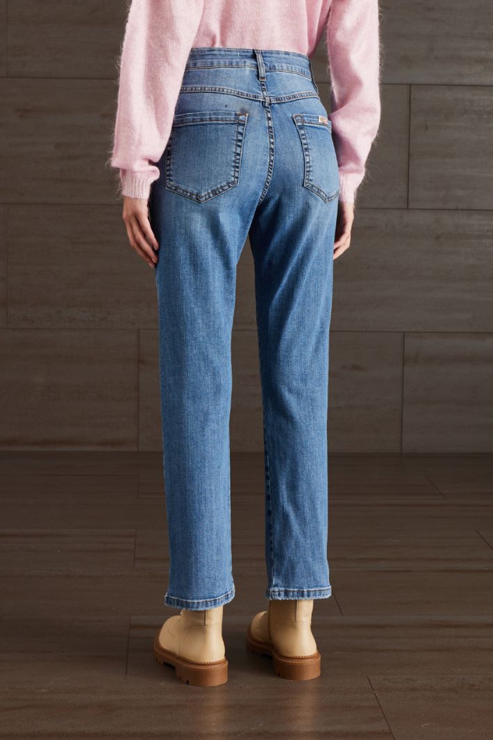 Jeans cinque tasche - BLU DENIM - Fashion Market - 4