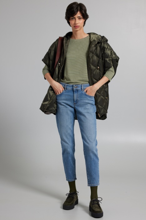 Jeans a sigaretta in denim - Fashion Market