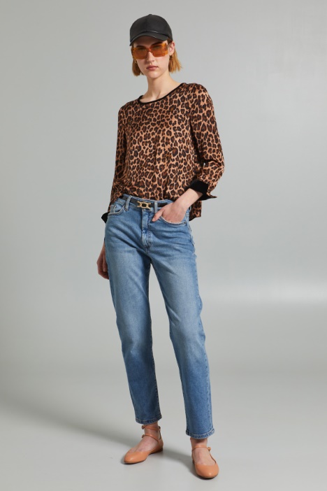 Jeans baggy cinque tasche - Fashion Market