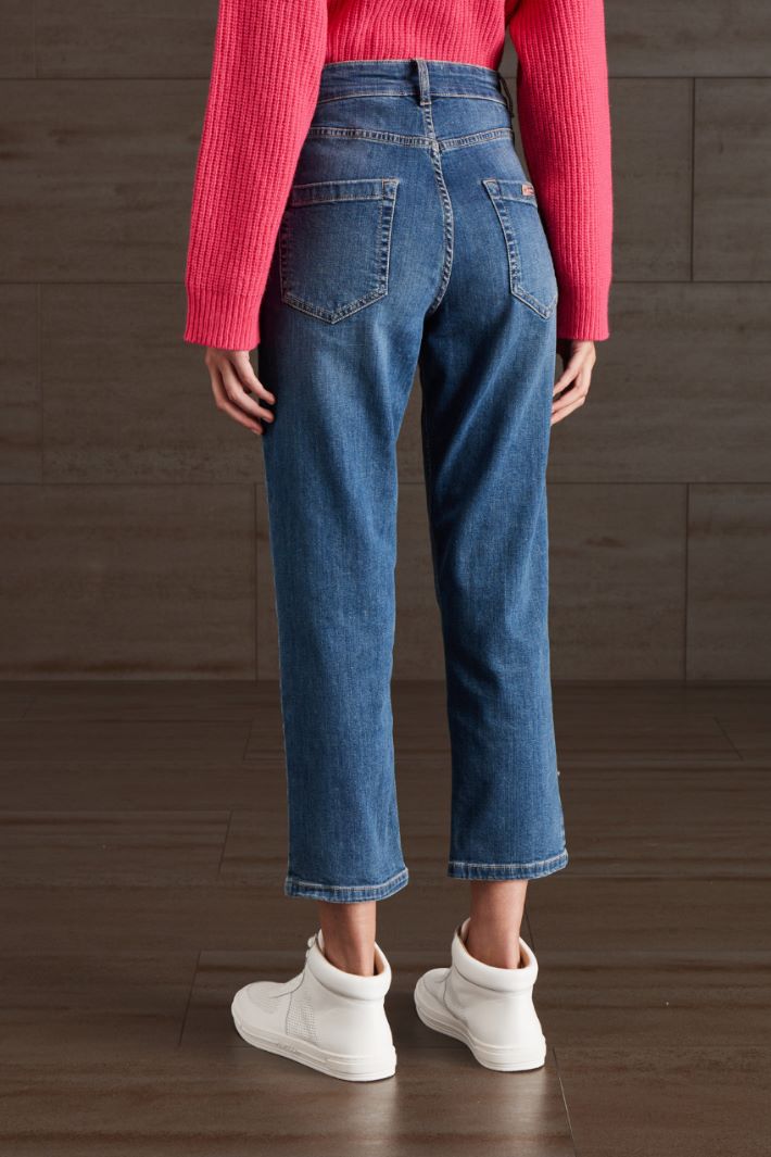 Jeans cinque tasche - BLU DENIM - Fashion Market - 4