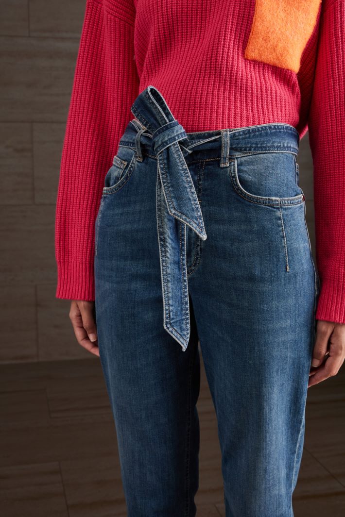 Jeans cinque tasche - BLU DENIM - Fashion Market - 3